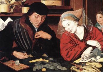 馬裡納斯 凡 雷梅爾思維勒 The Banker and His Wife 馬裡納斯 凡 雷梅爾思維勒 The Banker and His Wife